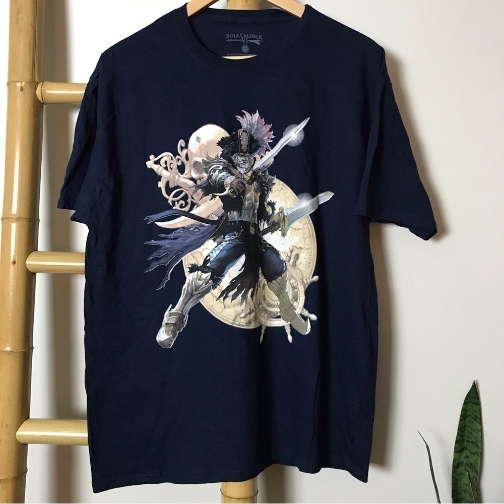Soulcaliber VI T-shirt. Men’s size large.  Navy blue.